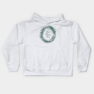 Eucalyptus -First Things First Kids Hoodie